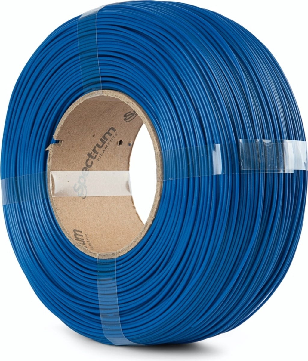 Spectrum  ReFill RPETG Signal Blue, 1,75 mm / 1000 g    Recyceltes PETG Material ohne Spule in Signal Blue