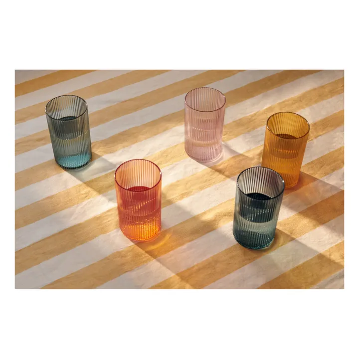 Liewood Verres en tritan Farrel - Set de 2 | Rose pâle