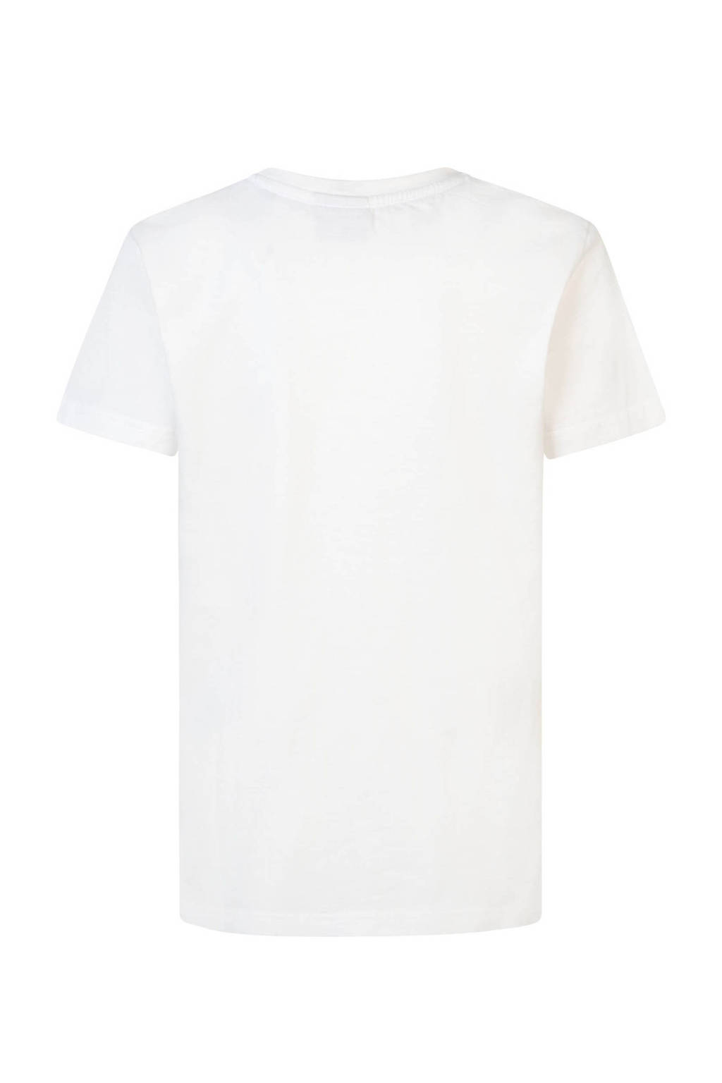 Petrol Industries T-shirt met logo wit