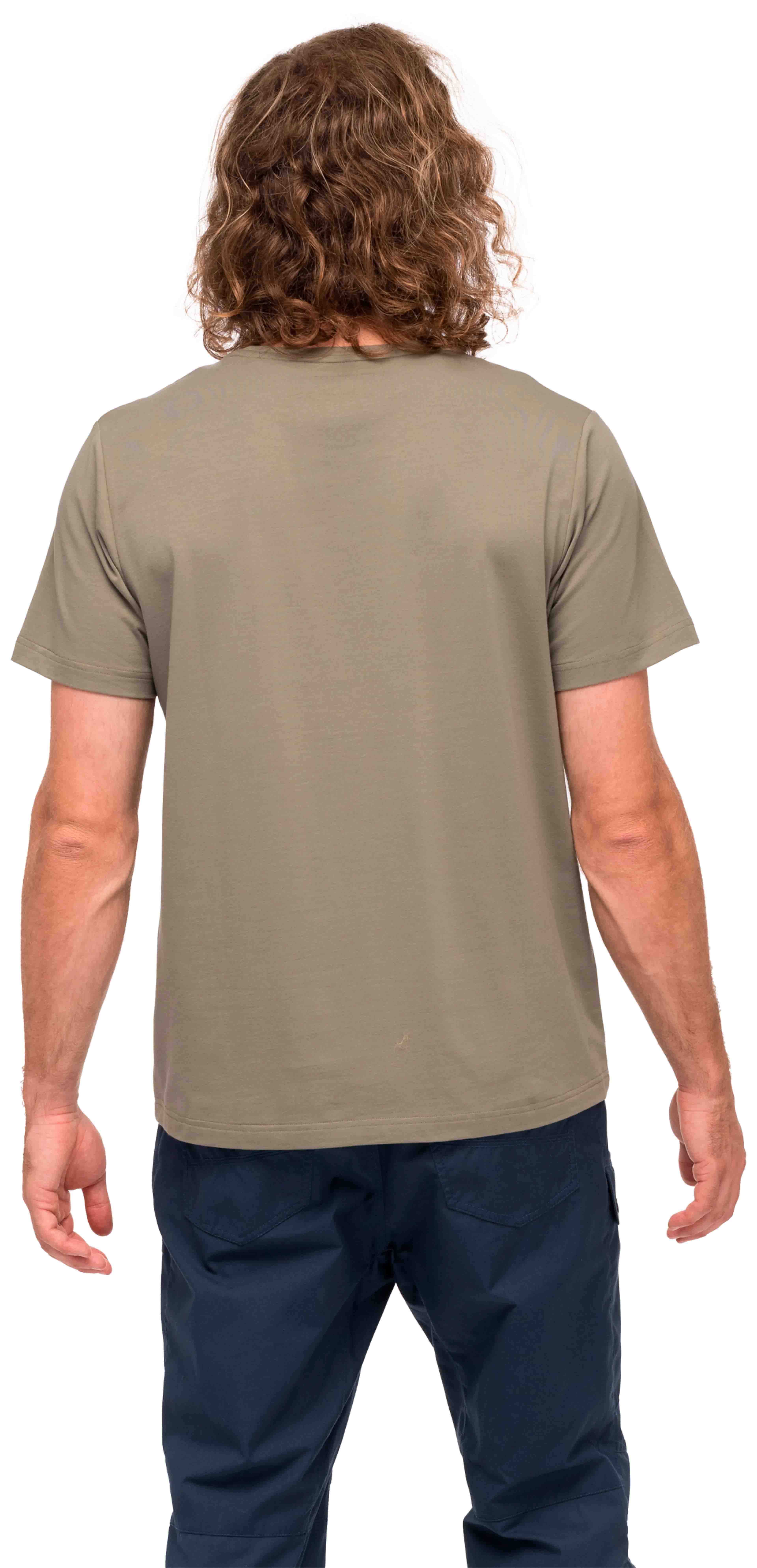 Nordmarka Organic Cotton Print Herre Green Mud