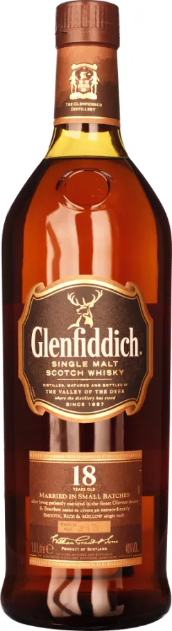 GLENFIDDICH 18 YEARS SINGLE MALT 1LTR