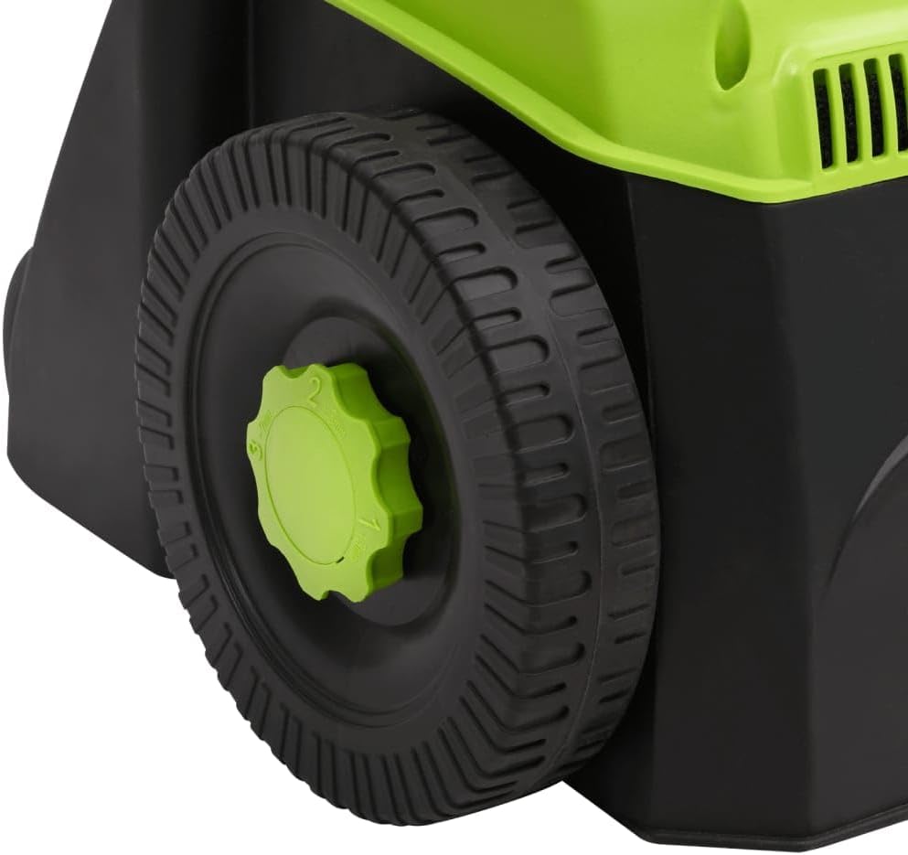 vidaXL 2-in-1 Elektro Rasenlüfter, Vertikutierer Variable Arbeitstiefe, Rasenvertikutierer 36cm Arbeitsbreite, Rasenbelüfter Kombi Gerät Rasenpflege, 1500 W