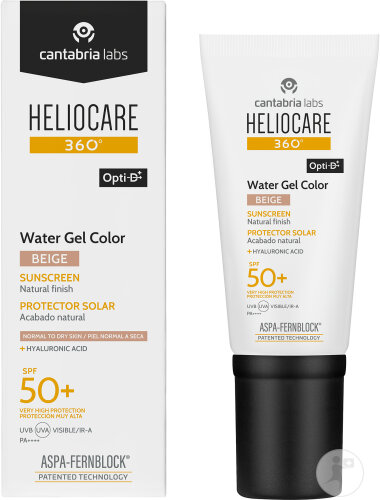 Heliocare 360° Water Gel Color Beige IP50+ 50ml