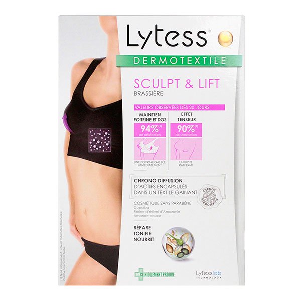 Sculpt & lift brassière XXL noir