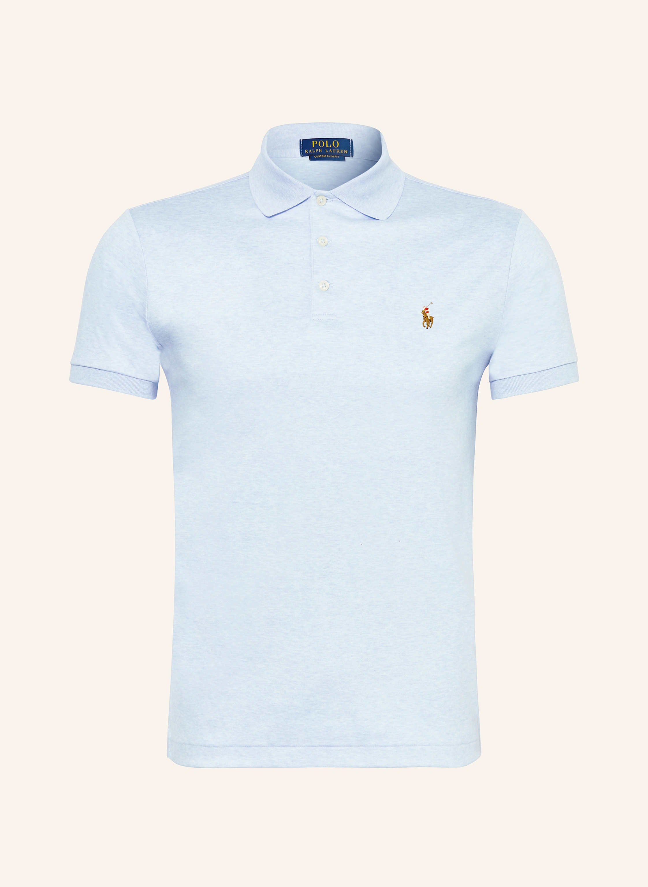 POLO RALPH LAUREN Jersey-Poloshirt Custom Slim Fit