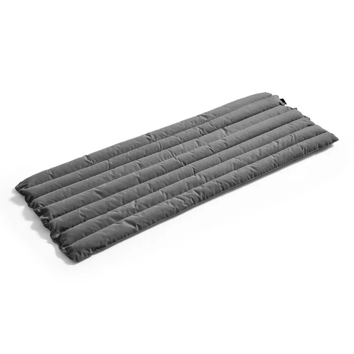 HAY - Traverse Quilted Sitzkissen für Lounge Outdoor Bank, black pepper