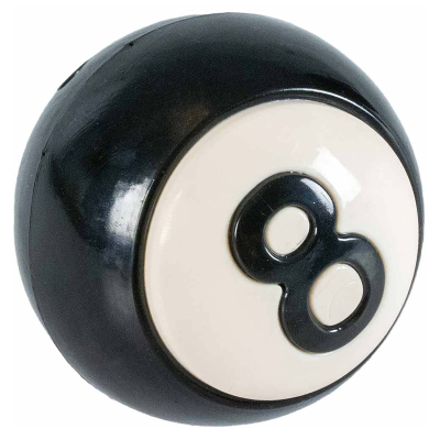 Eight-Ball ø 8cm schwarz/weiss