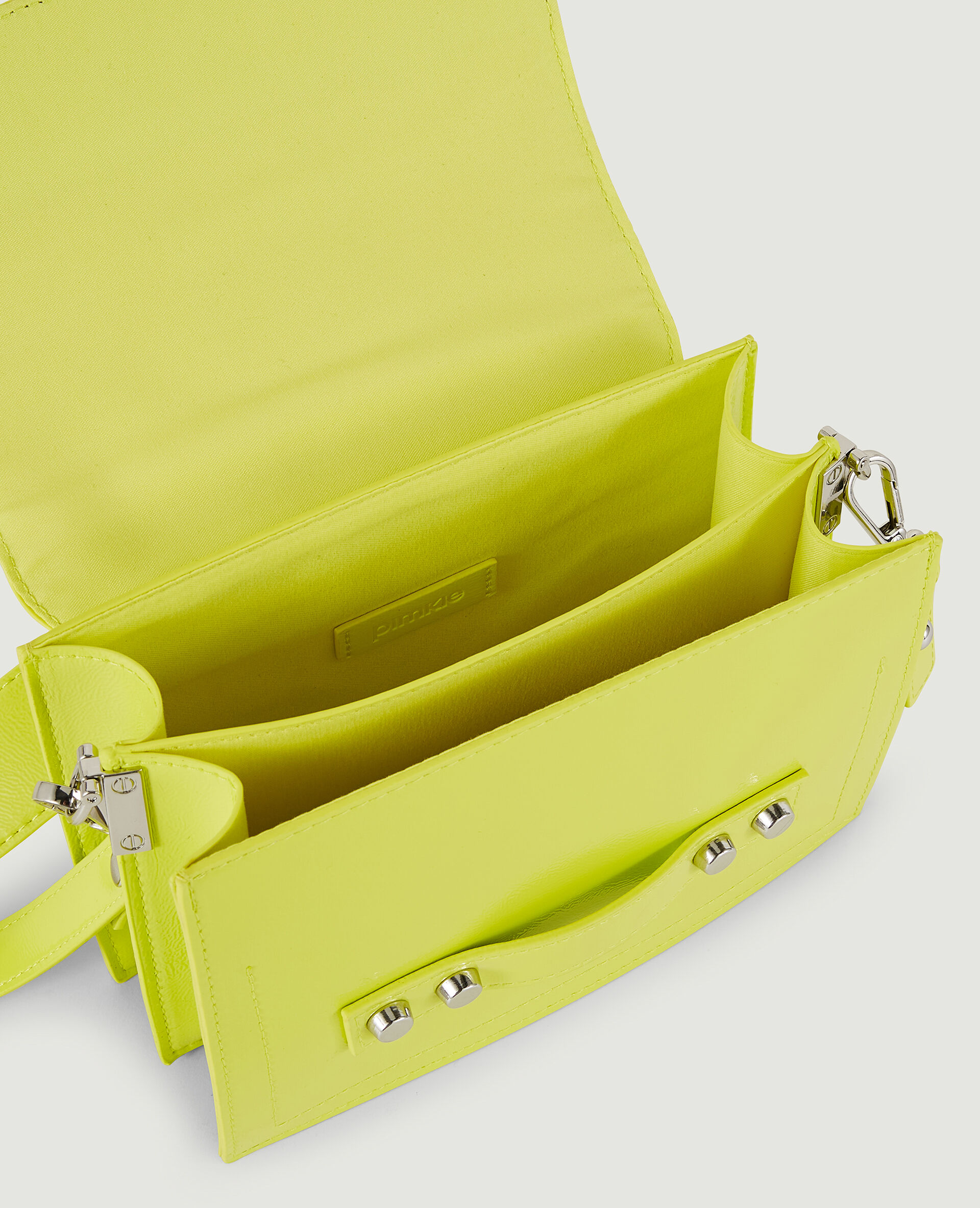Sac boxy avec clous - Vert anis