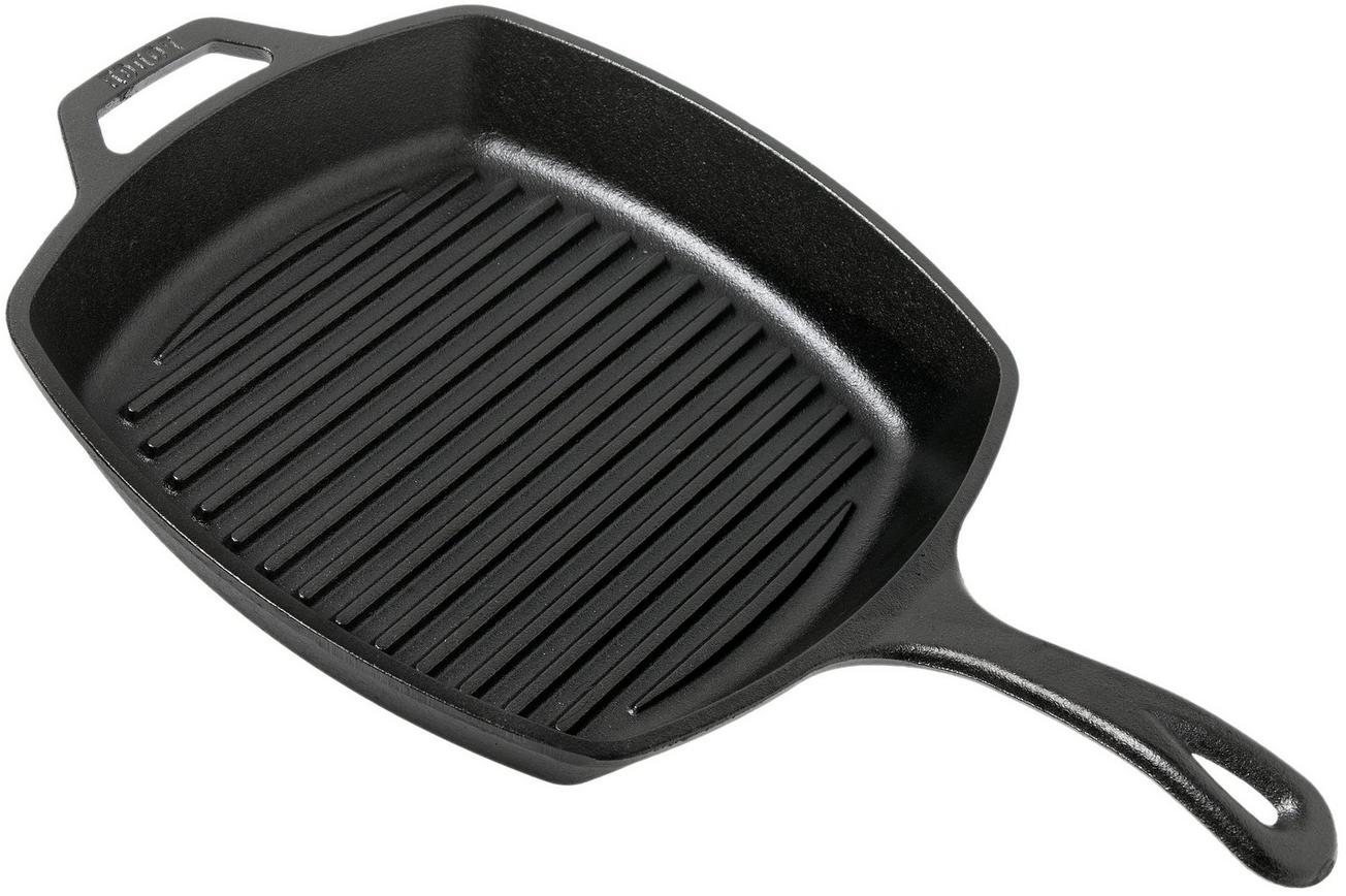 Lodge Grill Pan vierkant, breedte ca. 26,5 cm