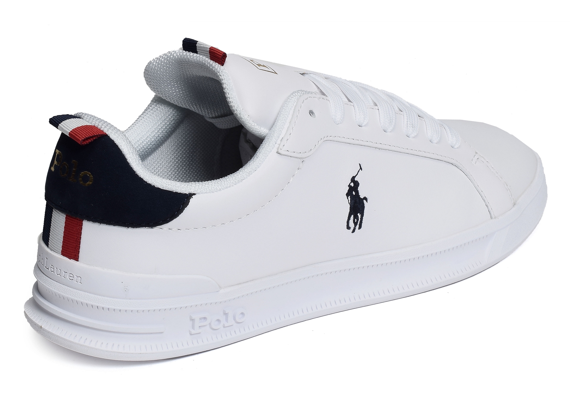 Heritage court blanc multicolore