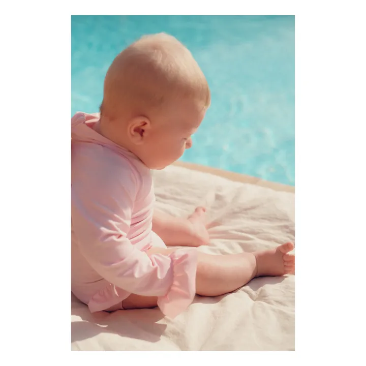 Lison Paris Maillot de Bain Anti-UV Matière Recyclée Bora Bora | Rose pâle