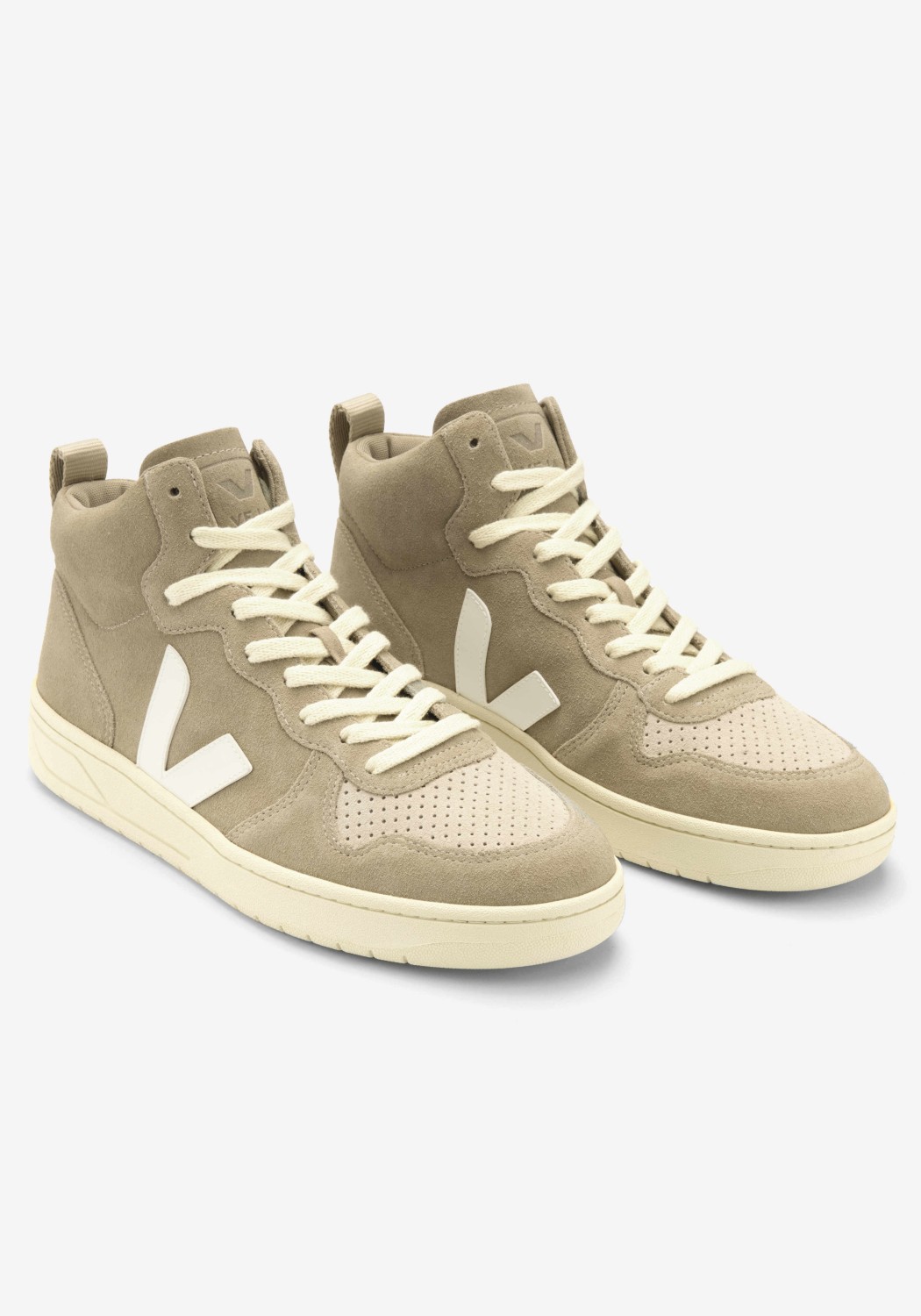 Veja Sneaker V-15 Suede Dune Pierre