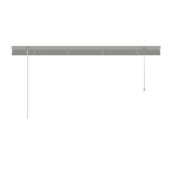 GAMMA aluminum jaloezie 25 mm donkergrijs (kleurnr. 202) 140x250 cm (bxh)
