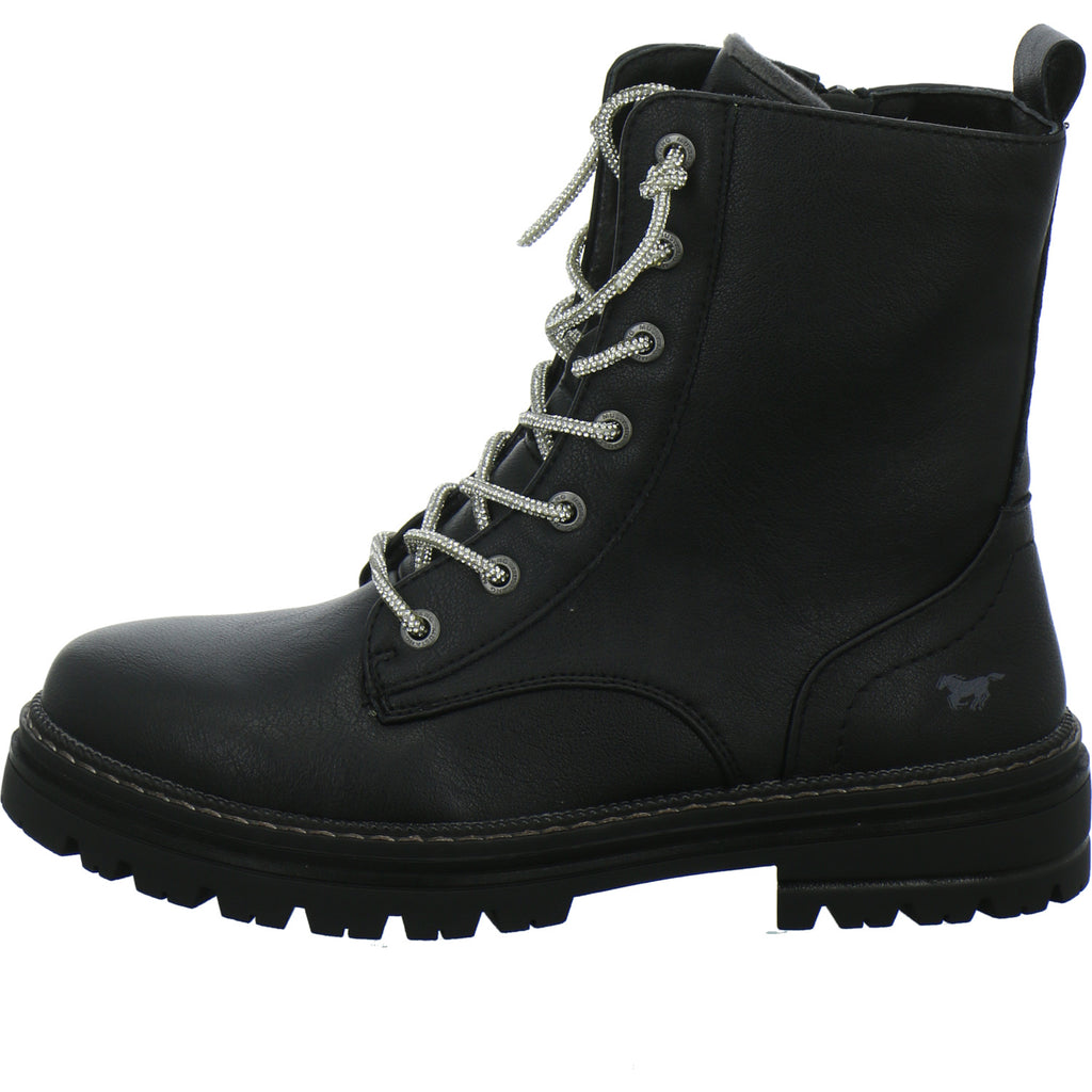 Mustang Stiefel Damen Schwarz