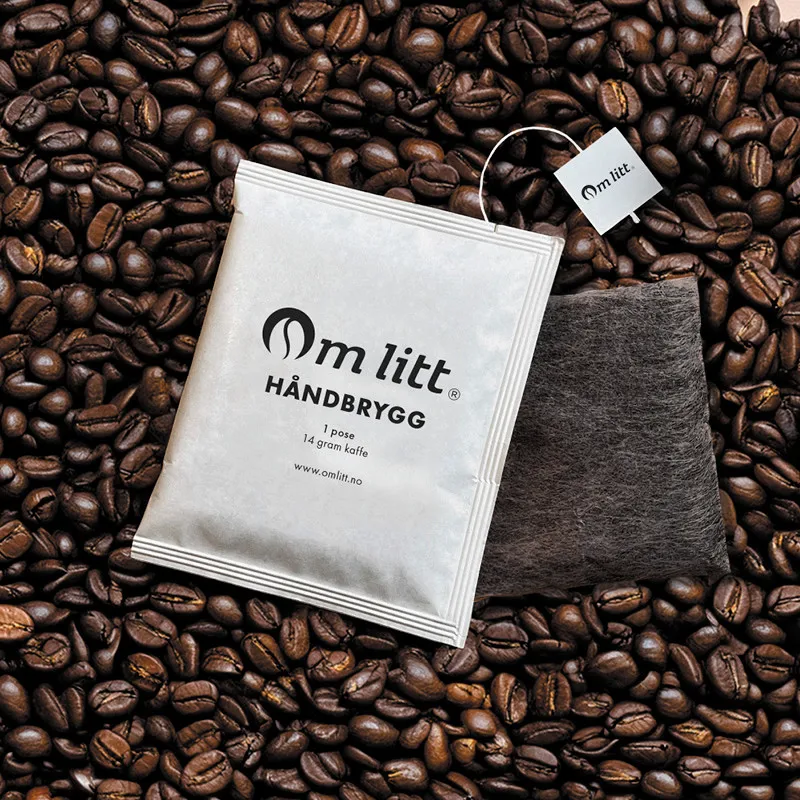 Om Litt Håndbrygg Kaffe Medium Brent/røsted