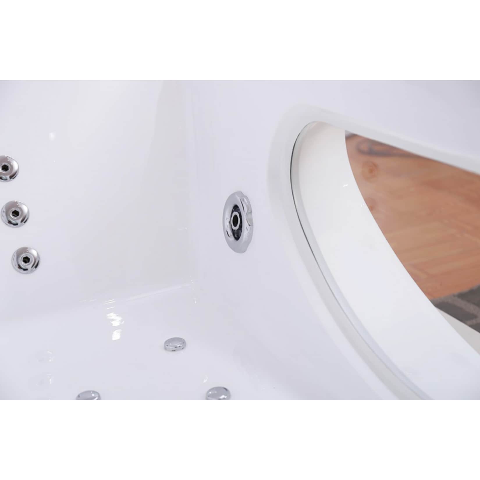 Home Deluxe Laguna M Whirlpool, weiß