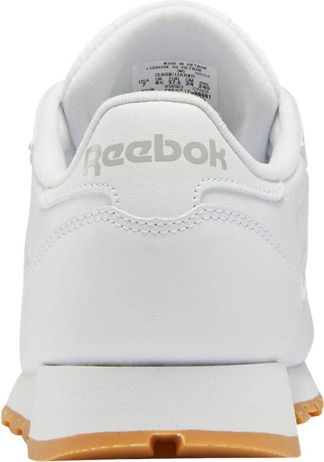 Reebok Classic Leather Cloud White Cloud White Pure Grey 3- Dames Cloud White Cloud White Pure Grey 3