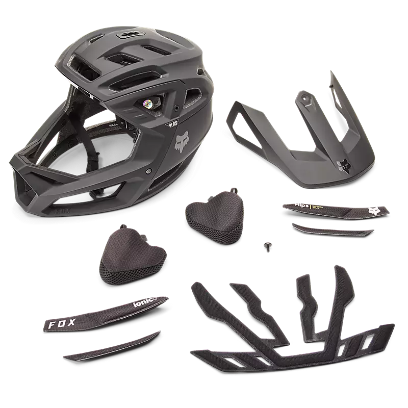FOX Proframe RS Fullface Cykelhjelm Sort