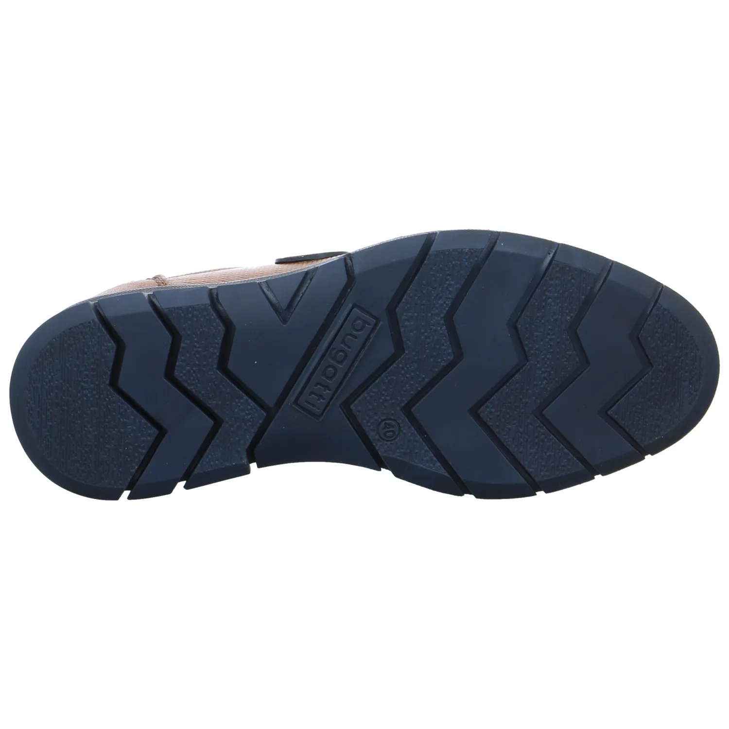 BUGATTI SHOES Halbschuhe Sneaker Cognac Leder