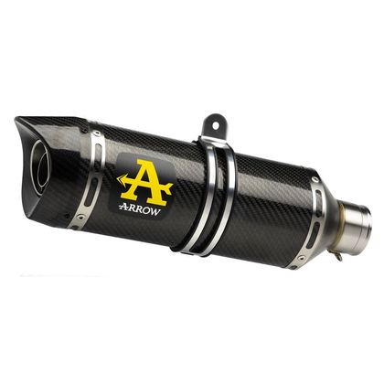 Silencieux Arrow Thunder Carbone embout carbone - Noir