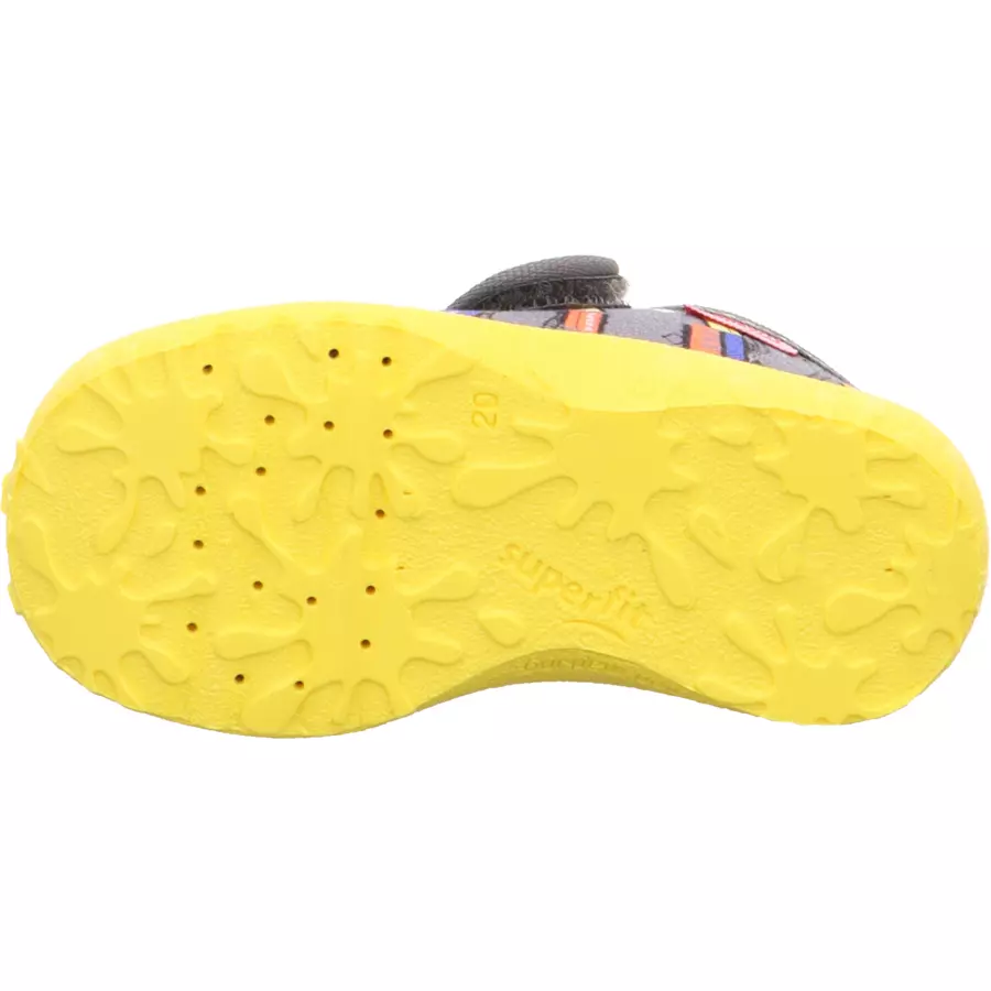 superfit Hausschuh Spotty grau (mittel)