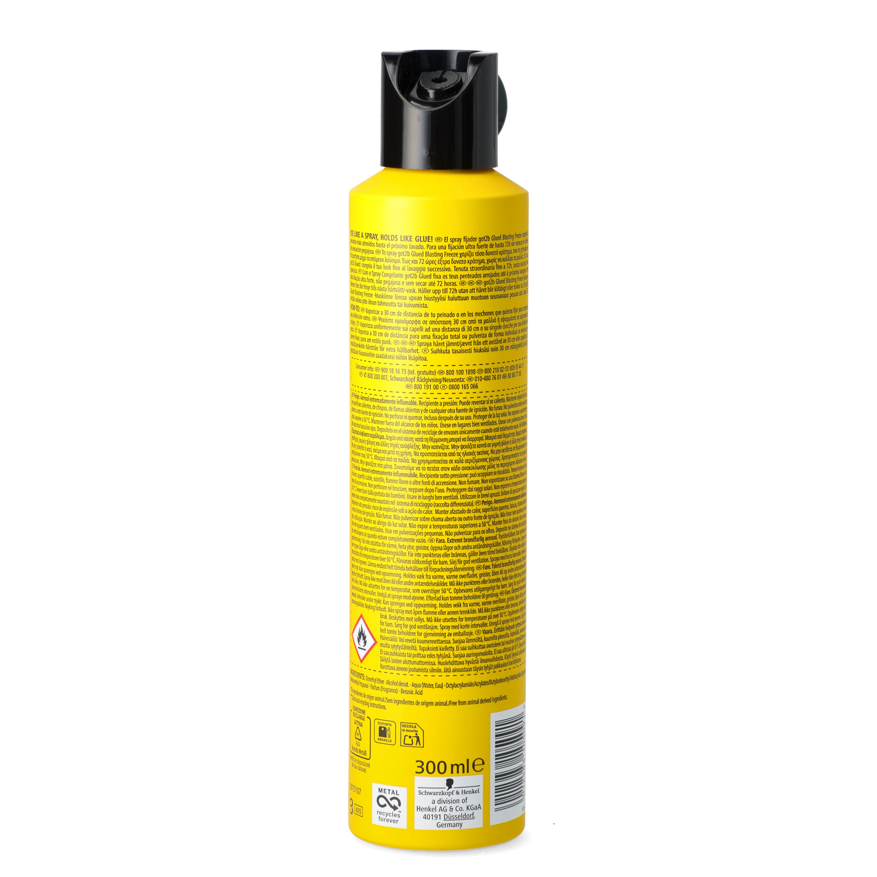 Got2b got2b Glued Blasting Freeze Hårlak 300 ml