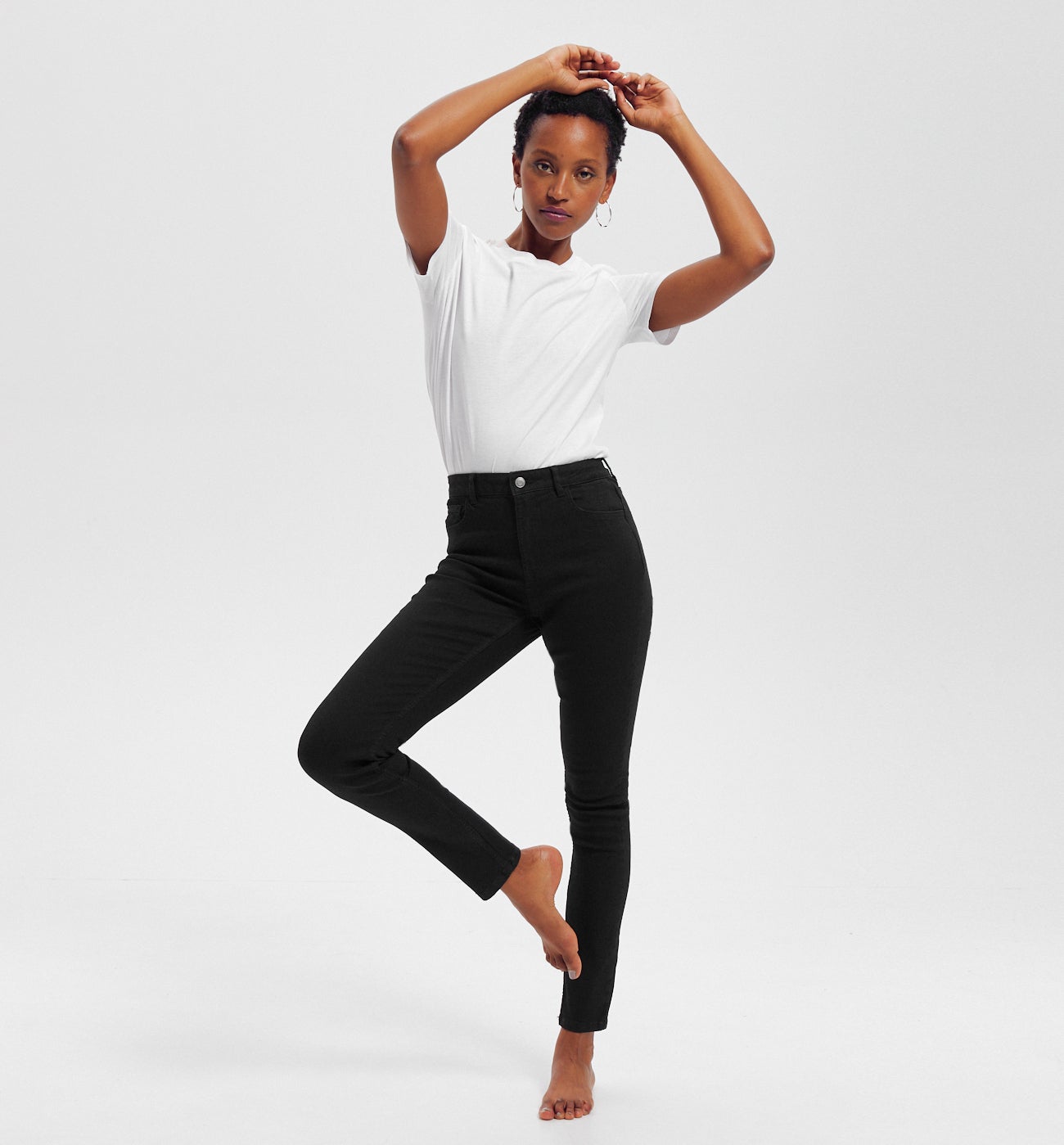 Jean skinny femme GASPARD - Noir