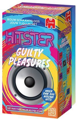 Hitster - Guilty Pleasures - Muziekspel - Bordspel - Voor Volwassenen - 2-10 Spelers