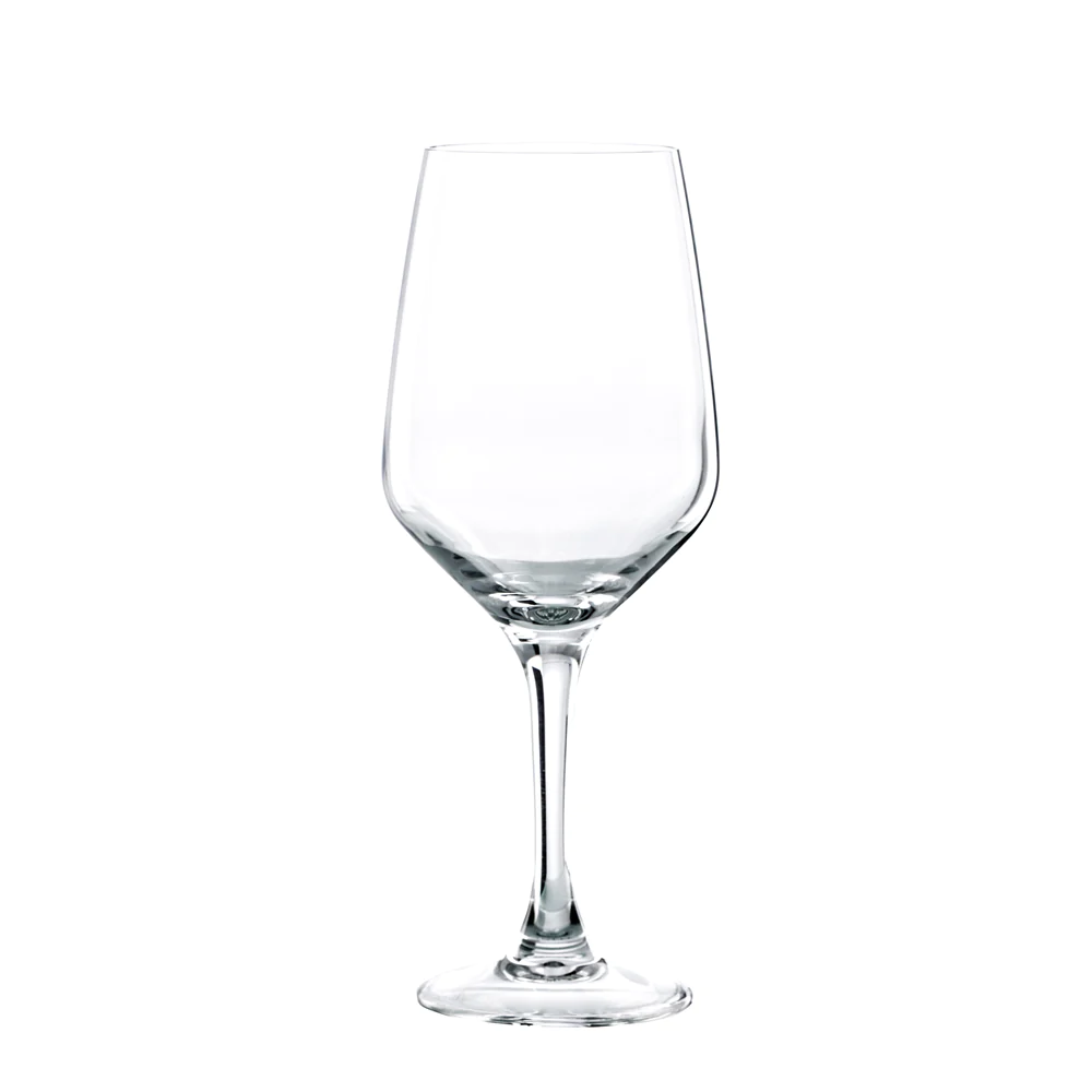 Boîte de 6 verres à pied trempés Platine 25 cl Vicrila