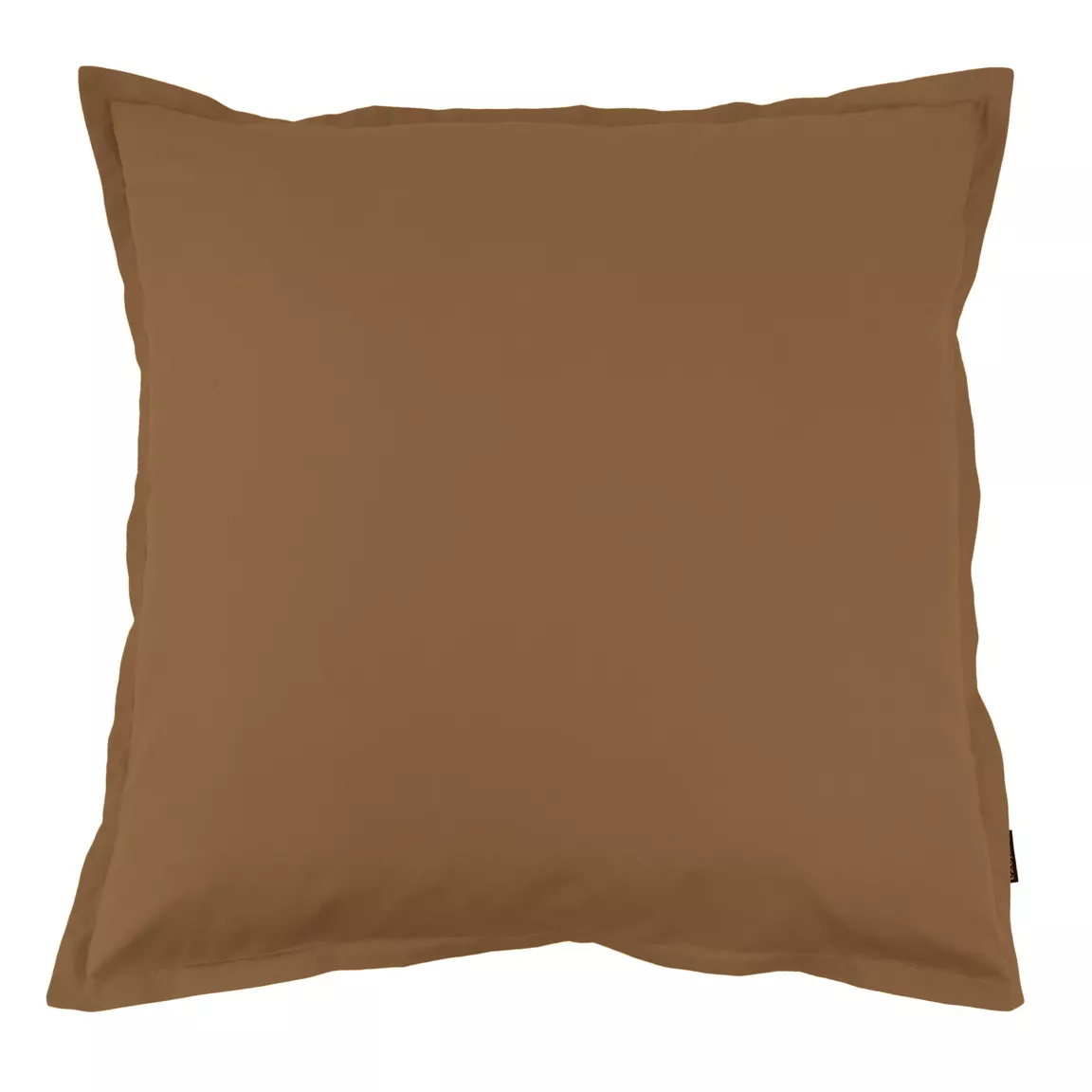 Taie d'oreiller carrée percale de coton (80 x 80 cm) Cali Cappuccino