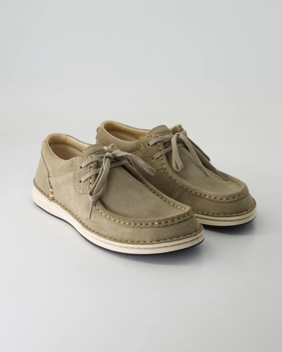 Birkenstock Pasadena Schnürschuhe in Beige