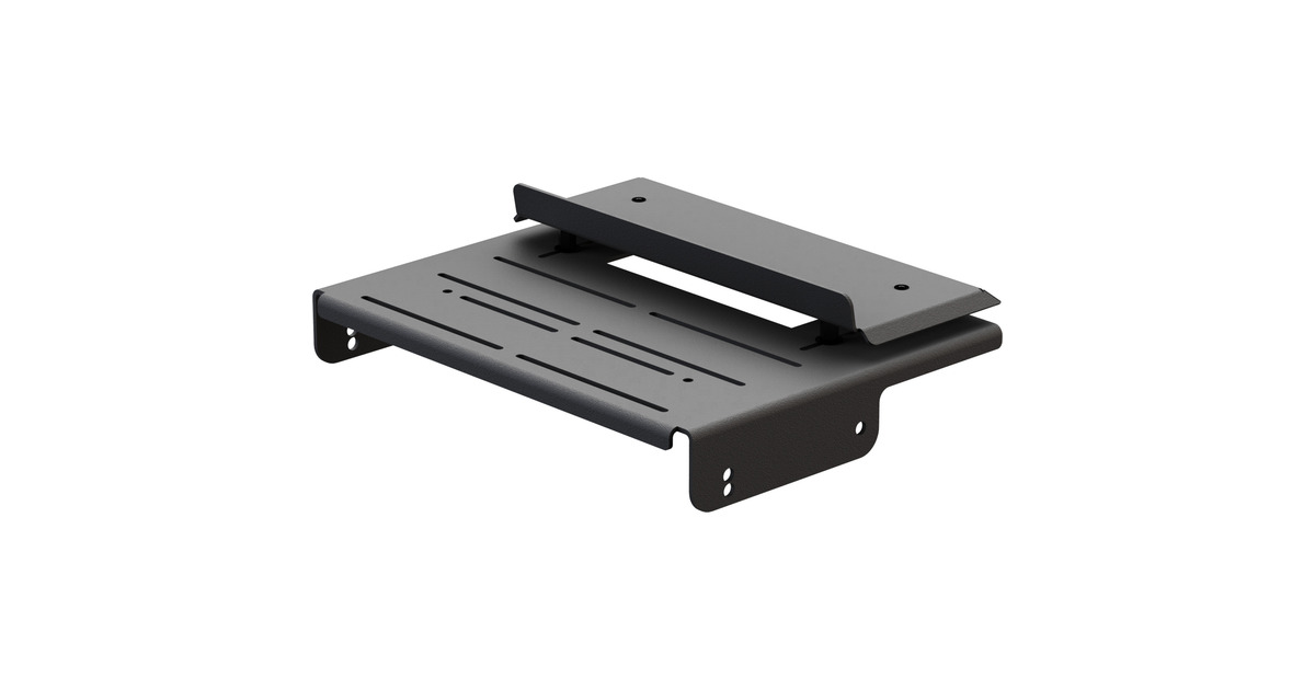 Res-TechX1 Pedal Support Flat Fixed bevestiging  (Zwart)