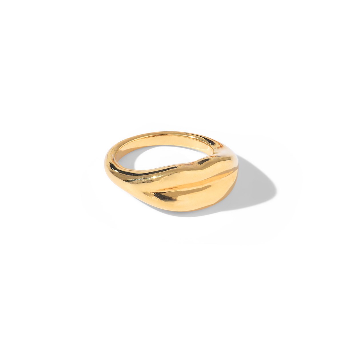 Bague en forme de bouche en Vermeil, Bisou