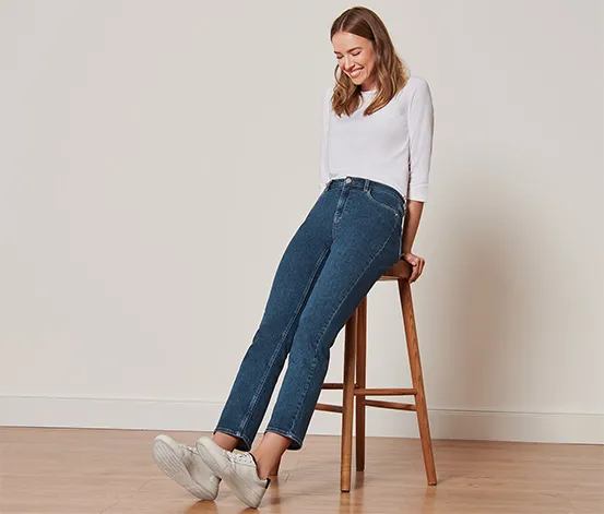 Straightfit-Jeans