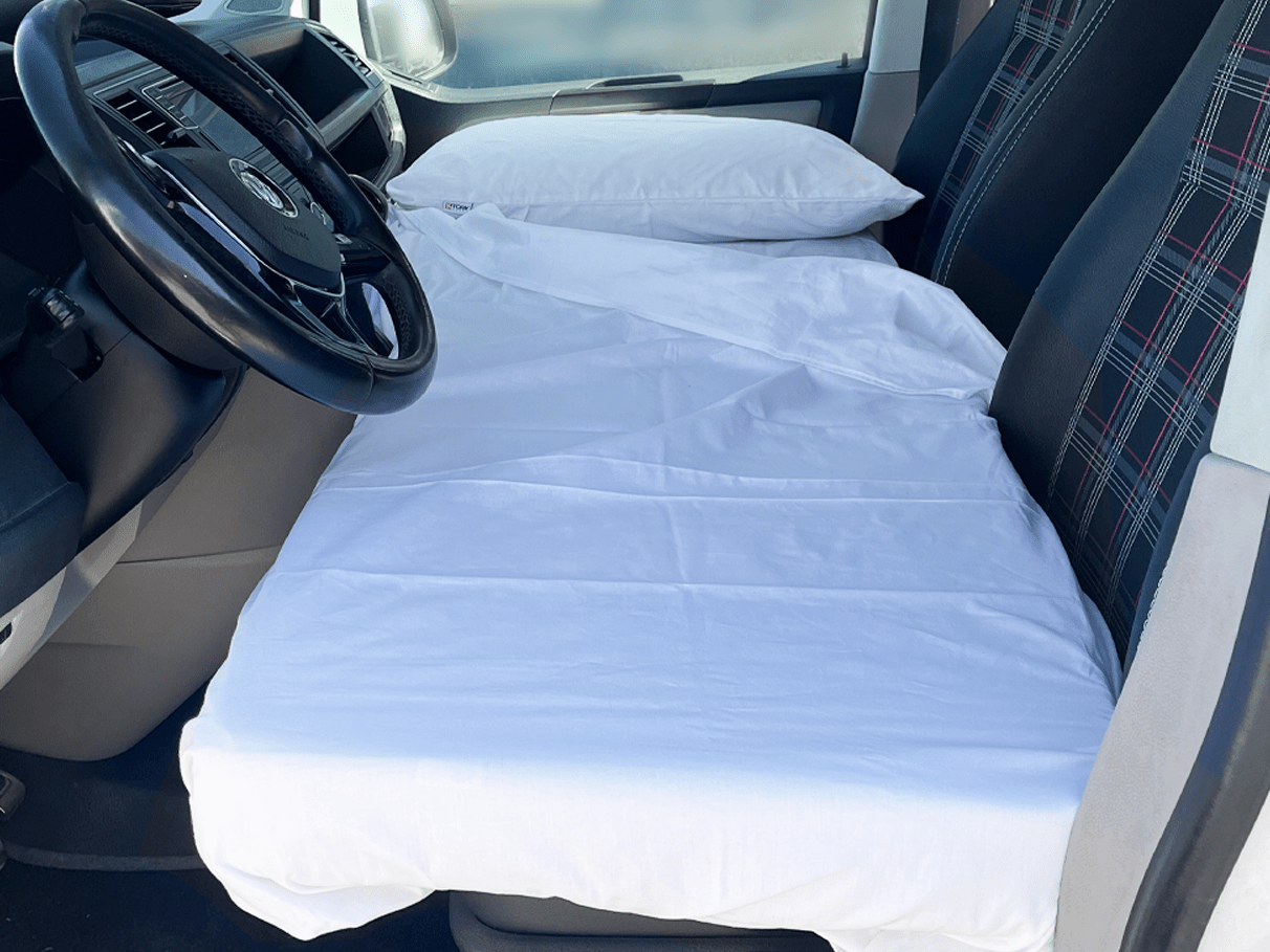 K'foam VW T5, T6, T6.1 matras met lakenset