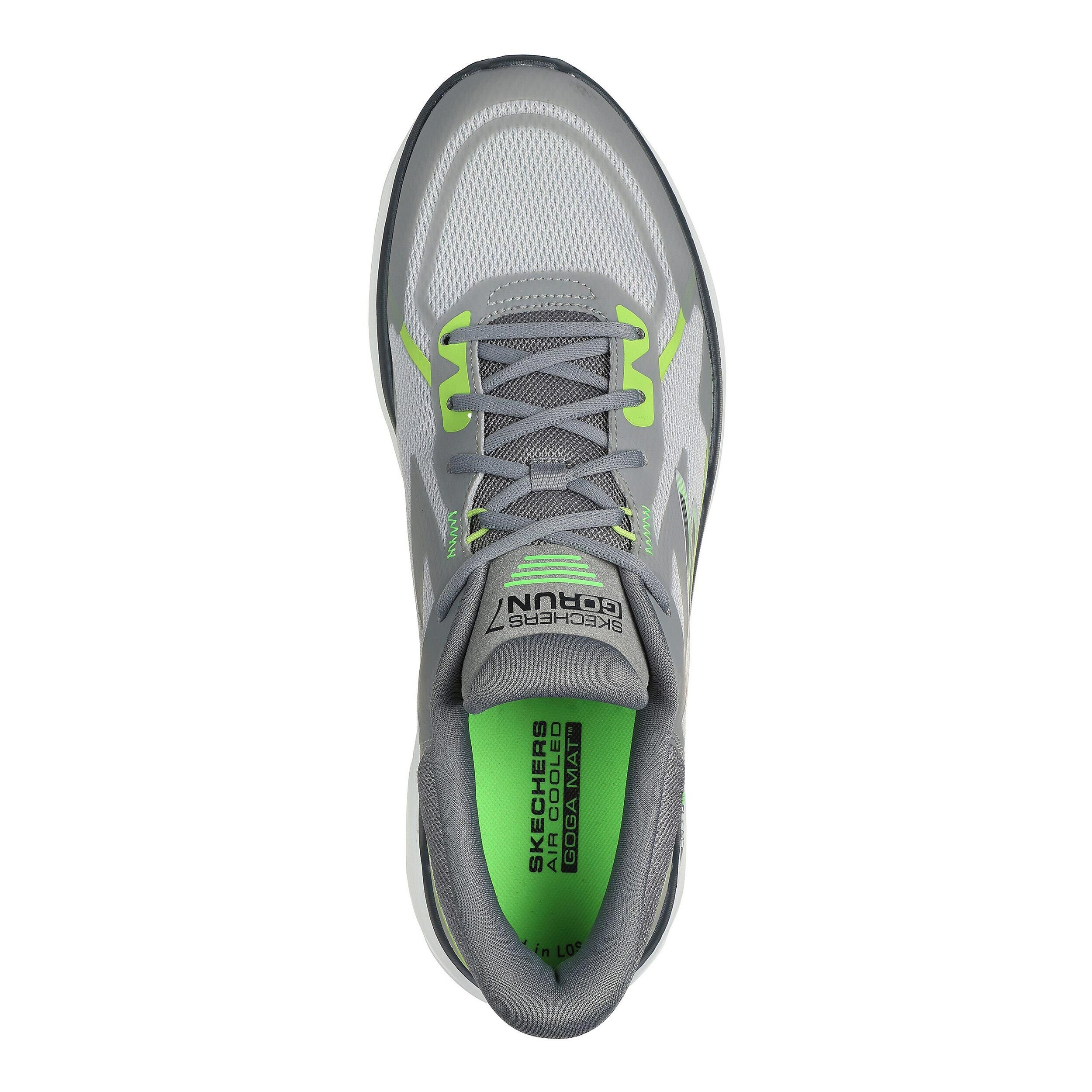 Skechers Go Run 7.0 Interval Chaussure De Running Sans Stabilisateurs Hommes - Gris