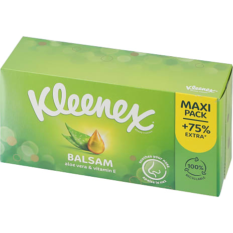 Lommetørklæder m. balsam i boks