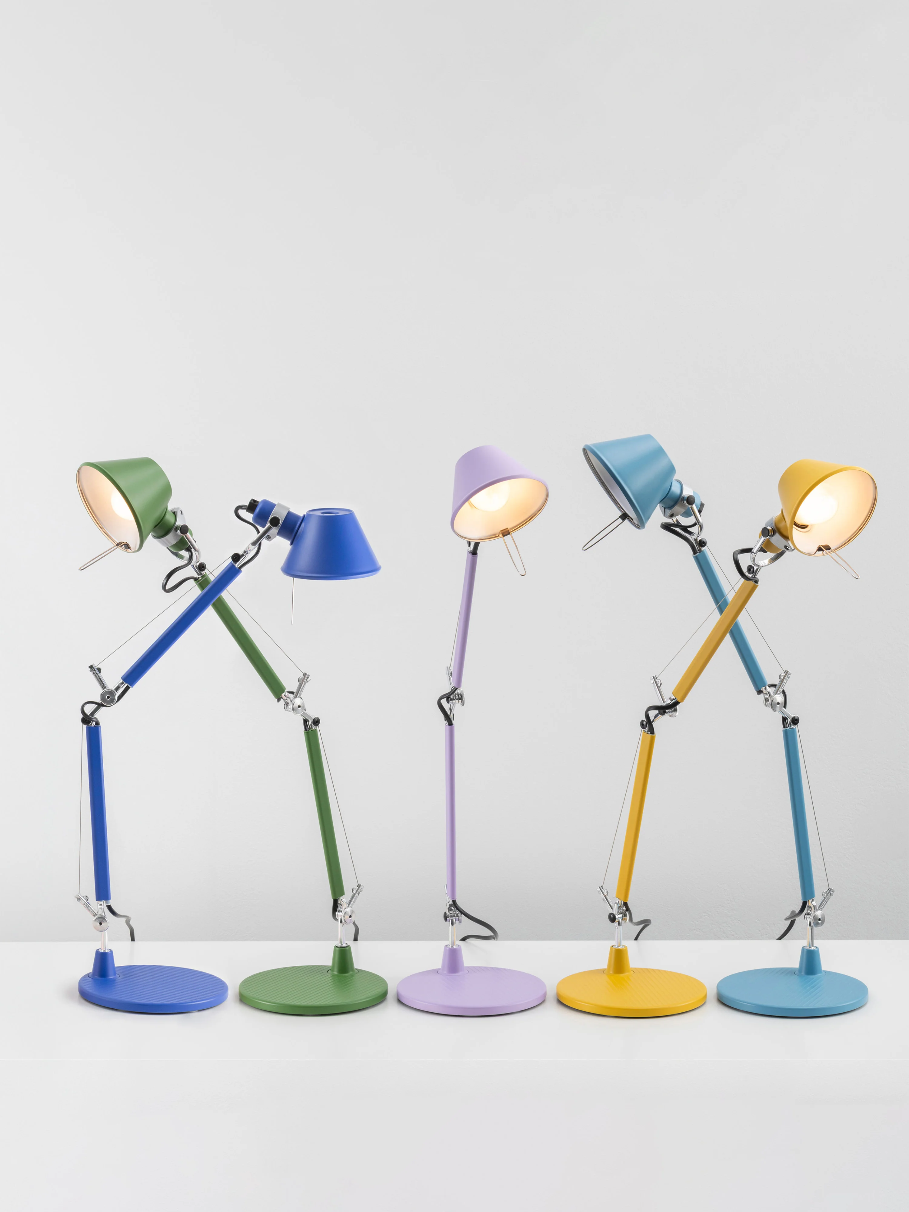 Verstelbare bureaulamp Tolomeo Micro