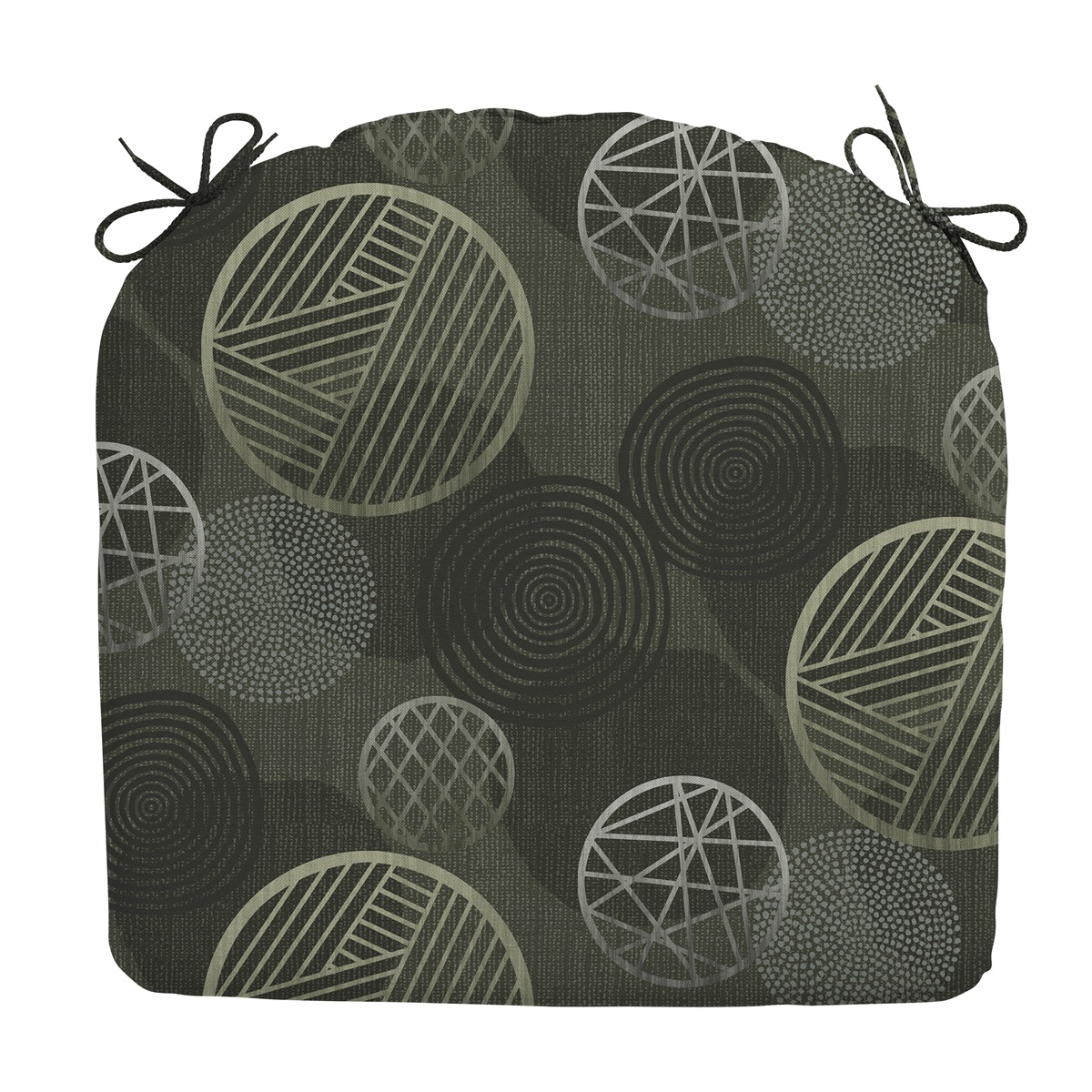Madison Circle green Zitkussen - Set van 4