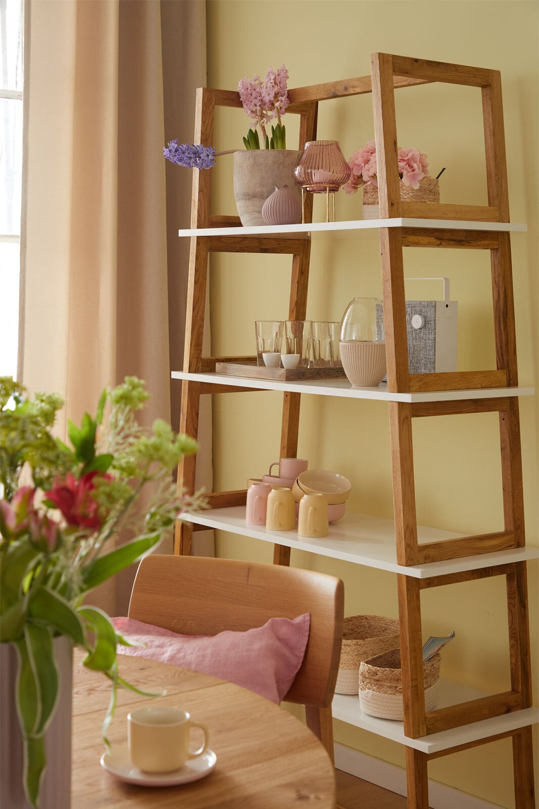 ESPRIT Ösenschal HARP 140 x 250 cm beige