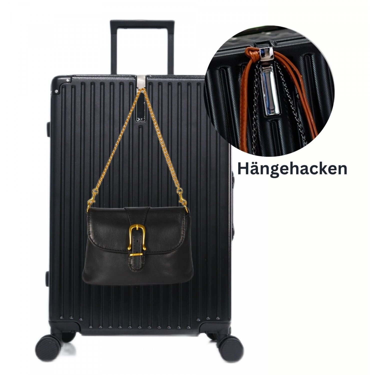 Aluminium Rahmen Reisekoffer Koffer 3 tlg Trolley Kofferset