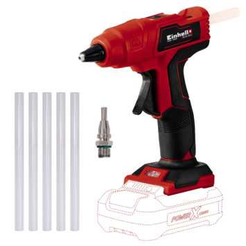 Einhell 18V lijmpistool TE-CG 18 LI (zonder accu)