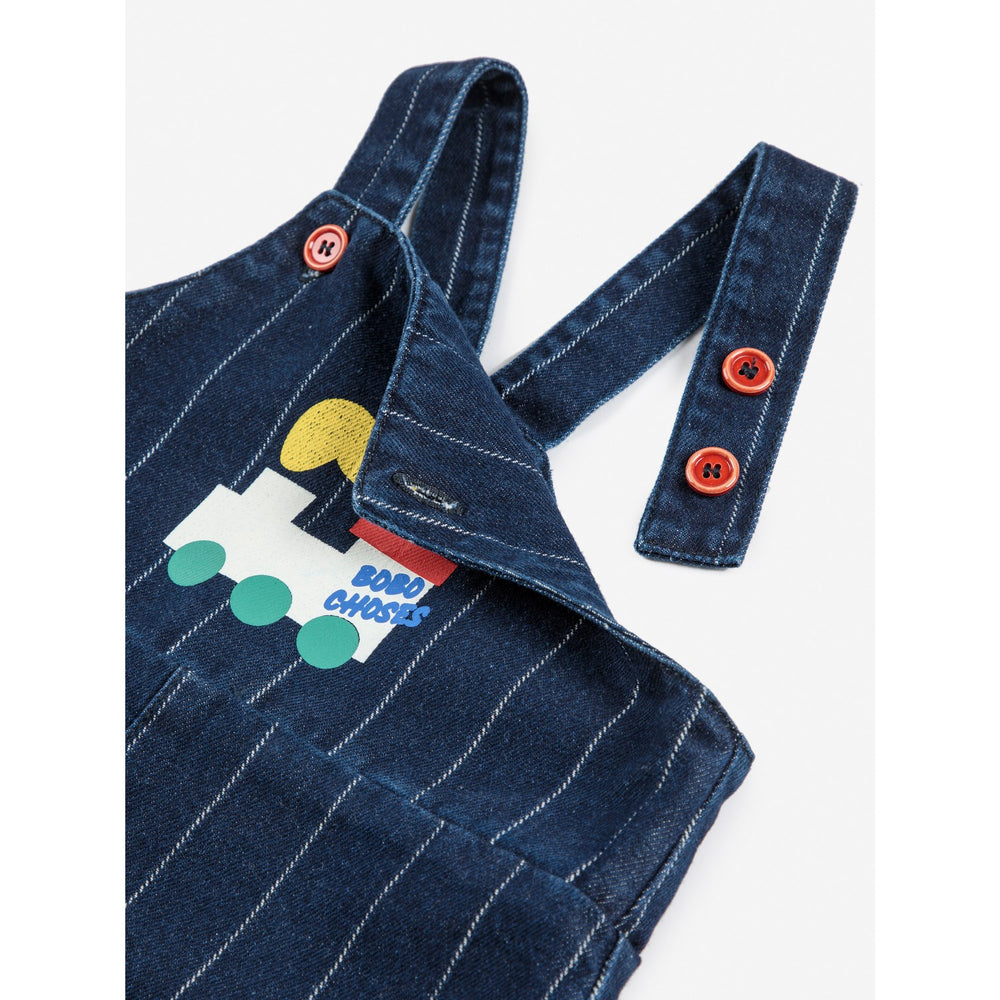 Køb Bobo Choses Midnight Blue Bobo Choo Choo Denim Dungaree