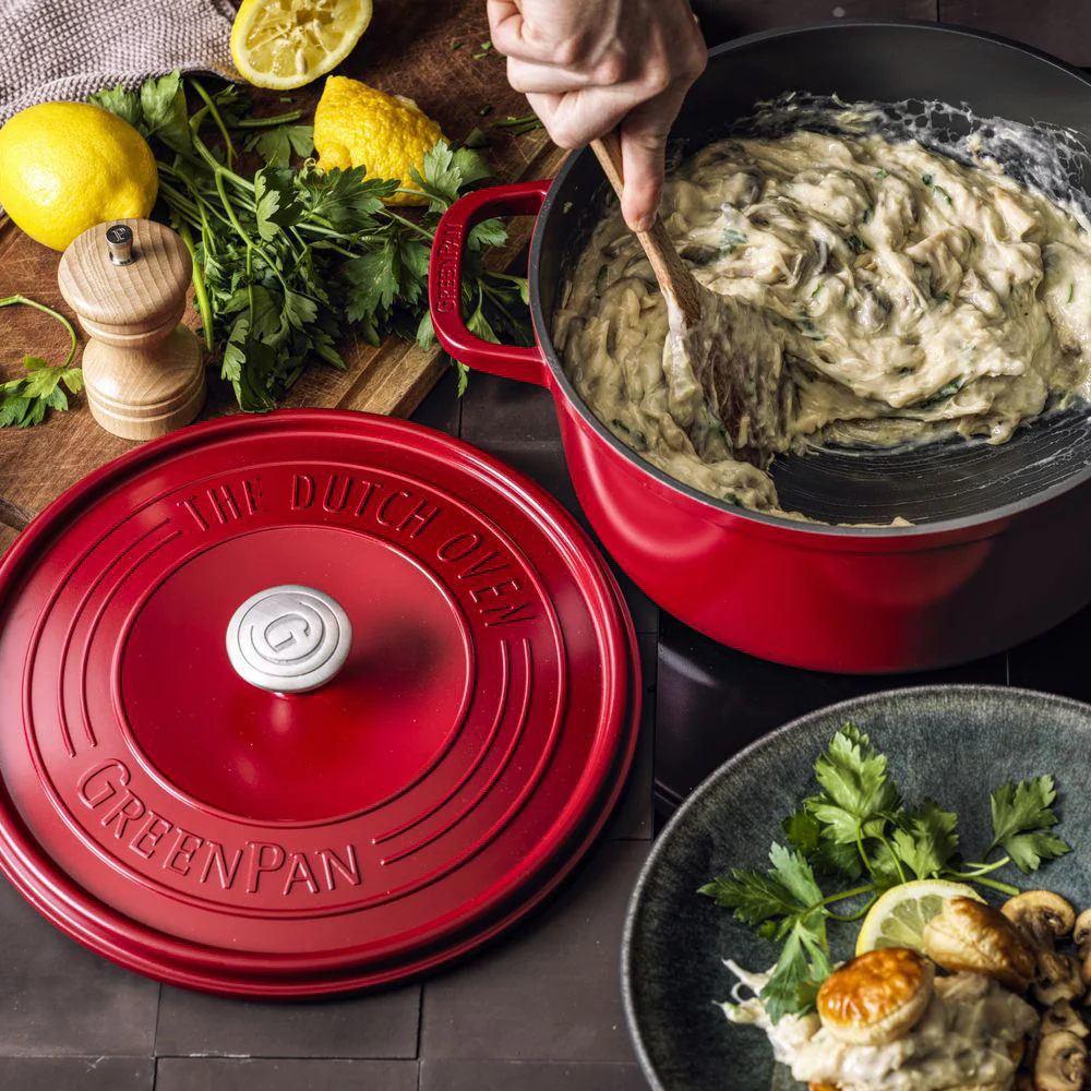 Cocotte Céleste 26 cm rouge Greenpan