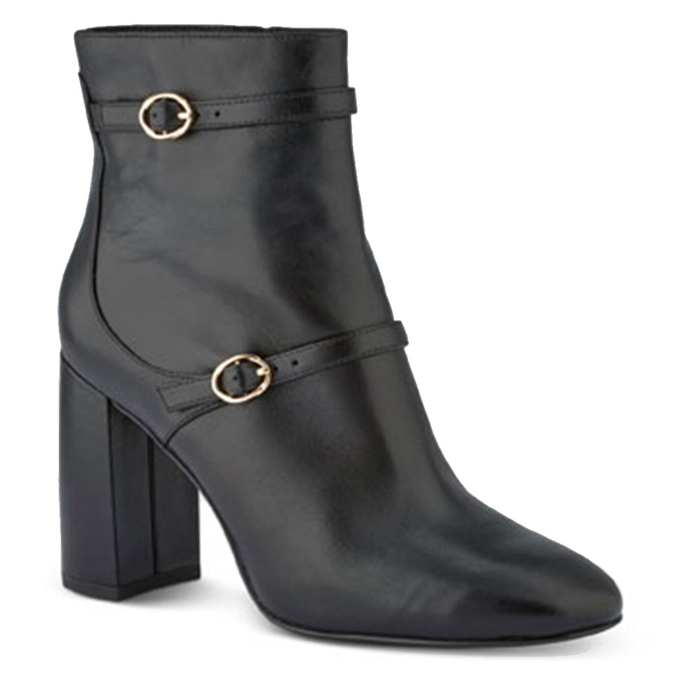 What For Bottines en Cuir Andréa noires - Talon 9.5 cm