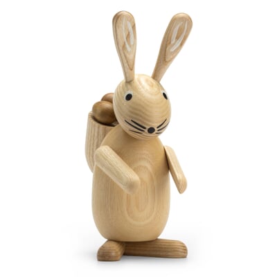 Osterhase groß Eschenholz