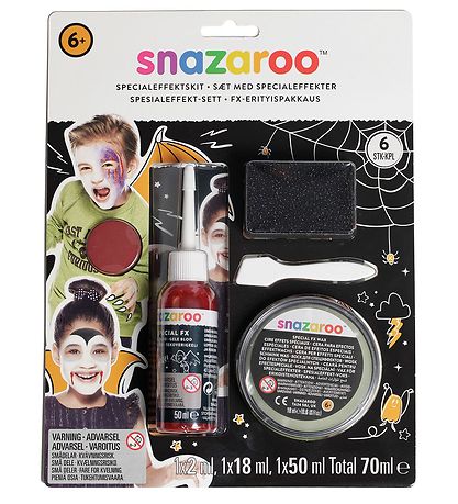 Snazaroo Set - 6 Teile - Spezialeffekte