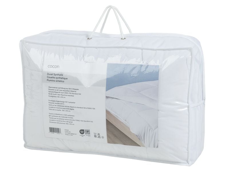 COCON Duvet Synthetik 160 x 210 cm Bettdecke