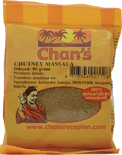 Chan's Chutney Massala 80g