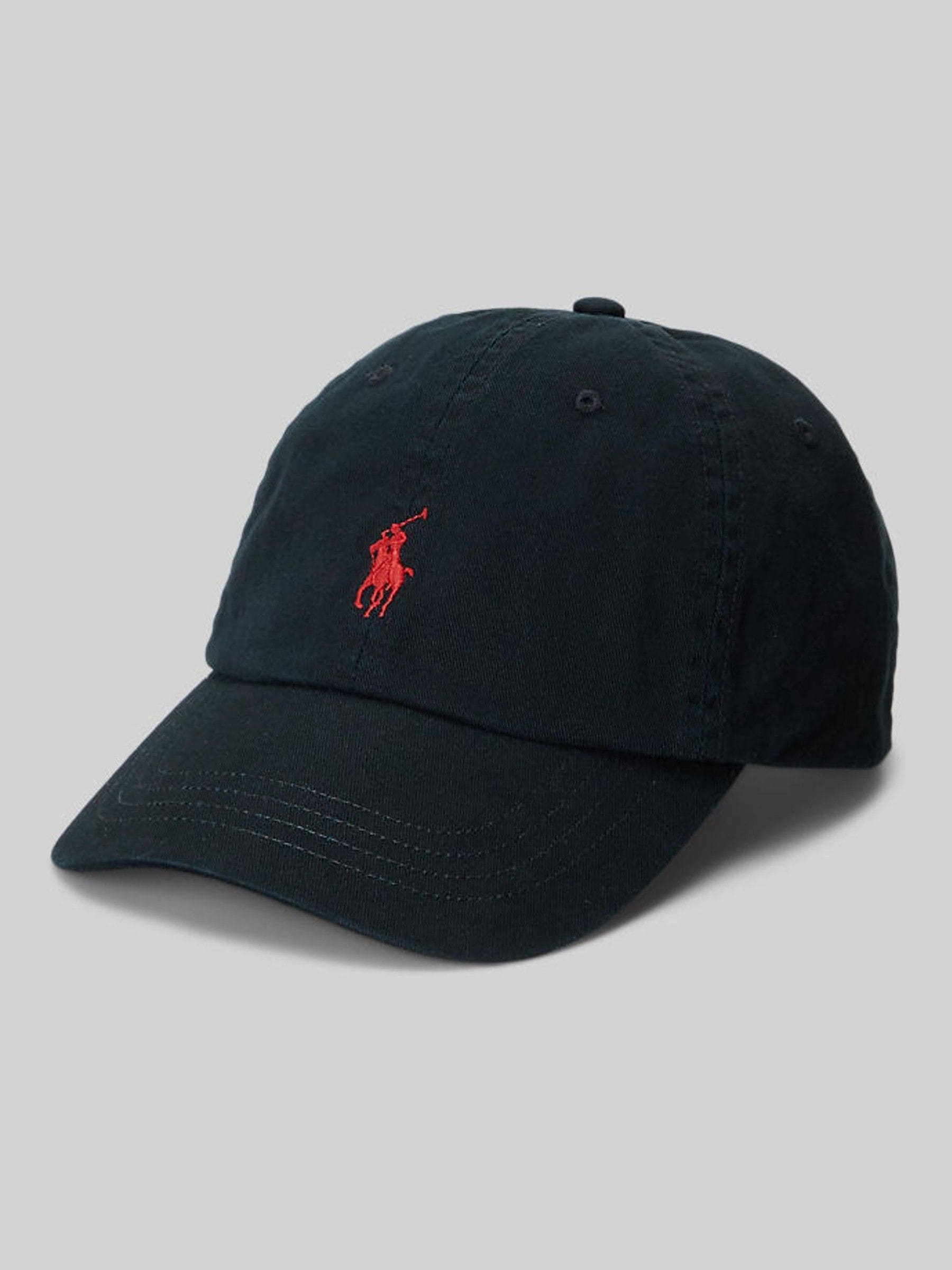Zwart/rood logo - Polo Ralph Lauren Classic Cap